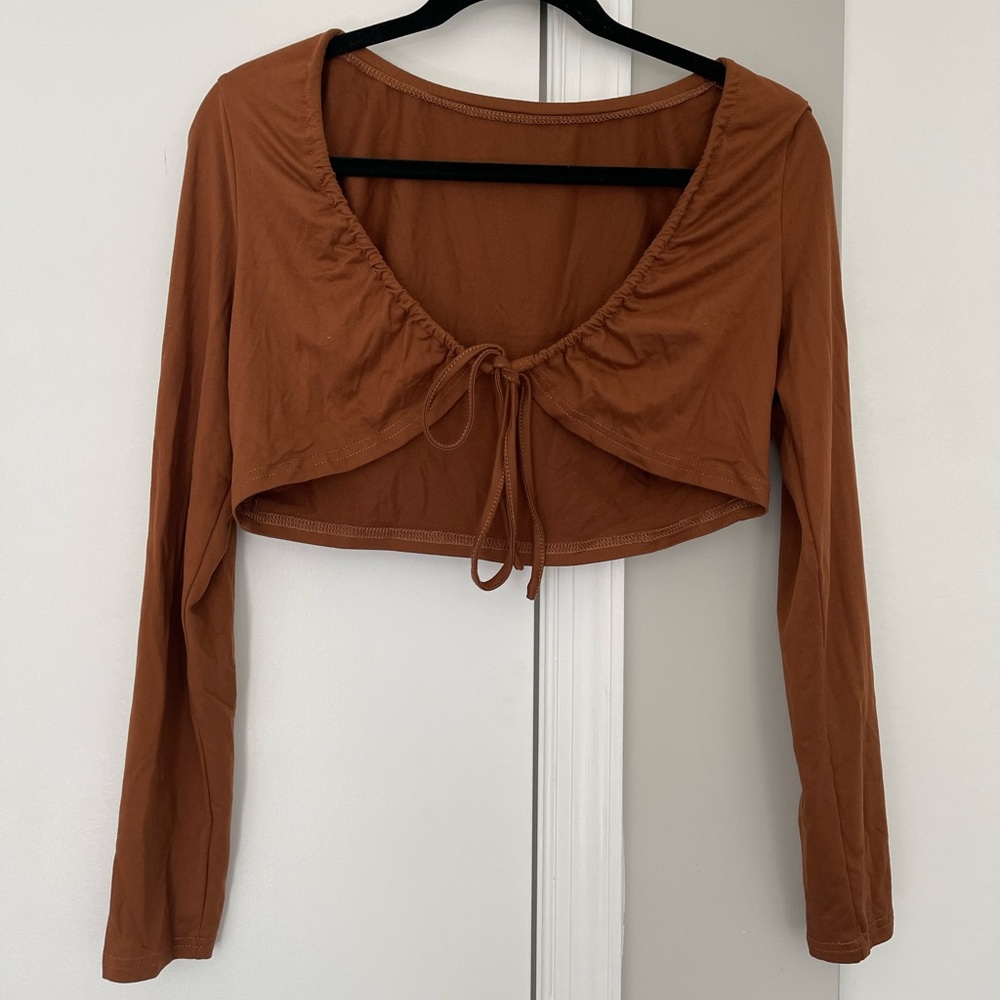 Adorable tie top